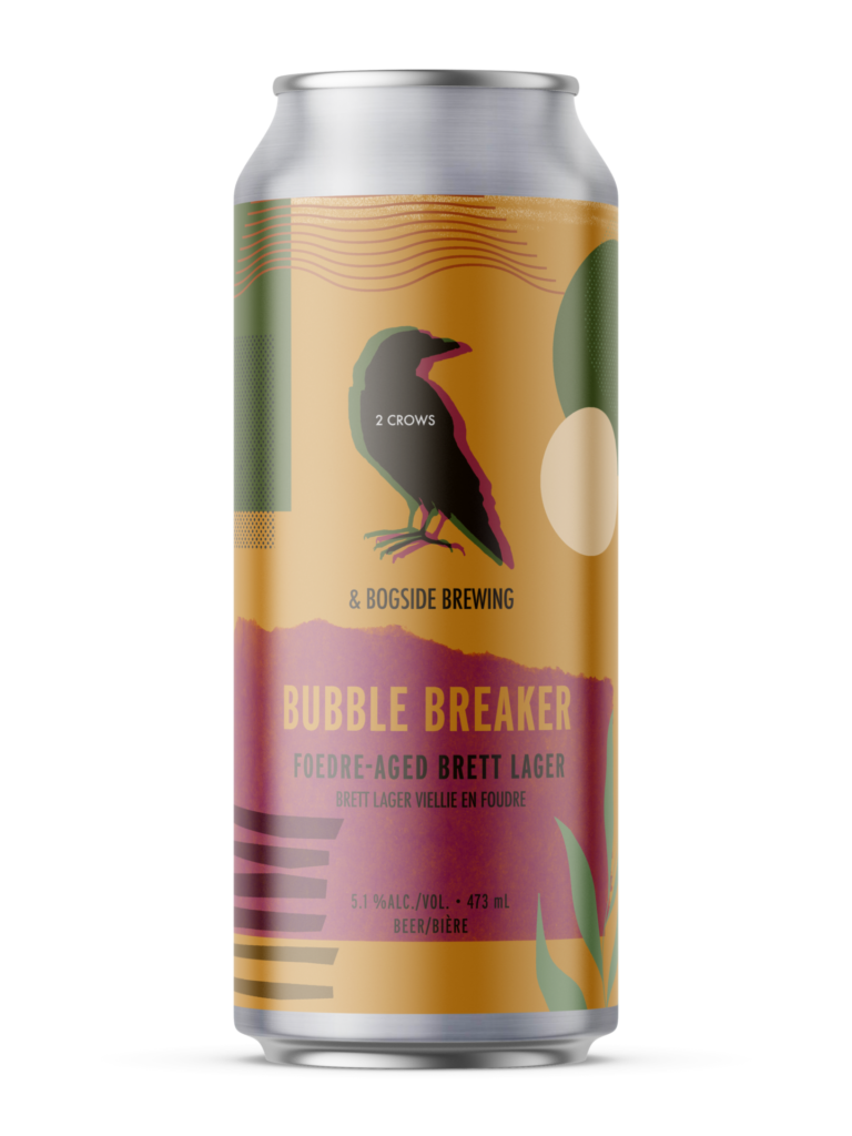 single can of bubble breaker collab with bogside brewing PEI
