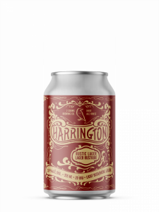 a single can of harrington from 2 crows brewing
